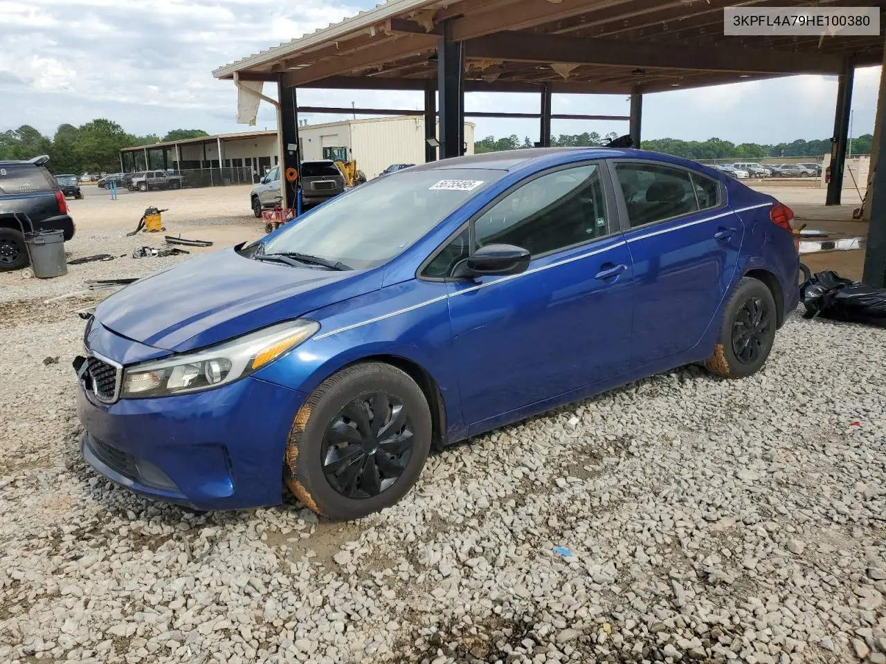 2017 Kia Forte Lx VIN: 3KPFL4A79HE100380 Lot: 56755495