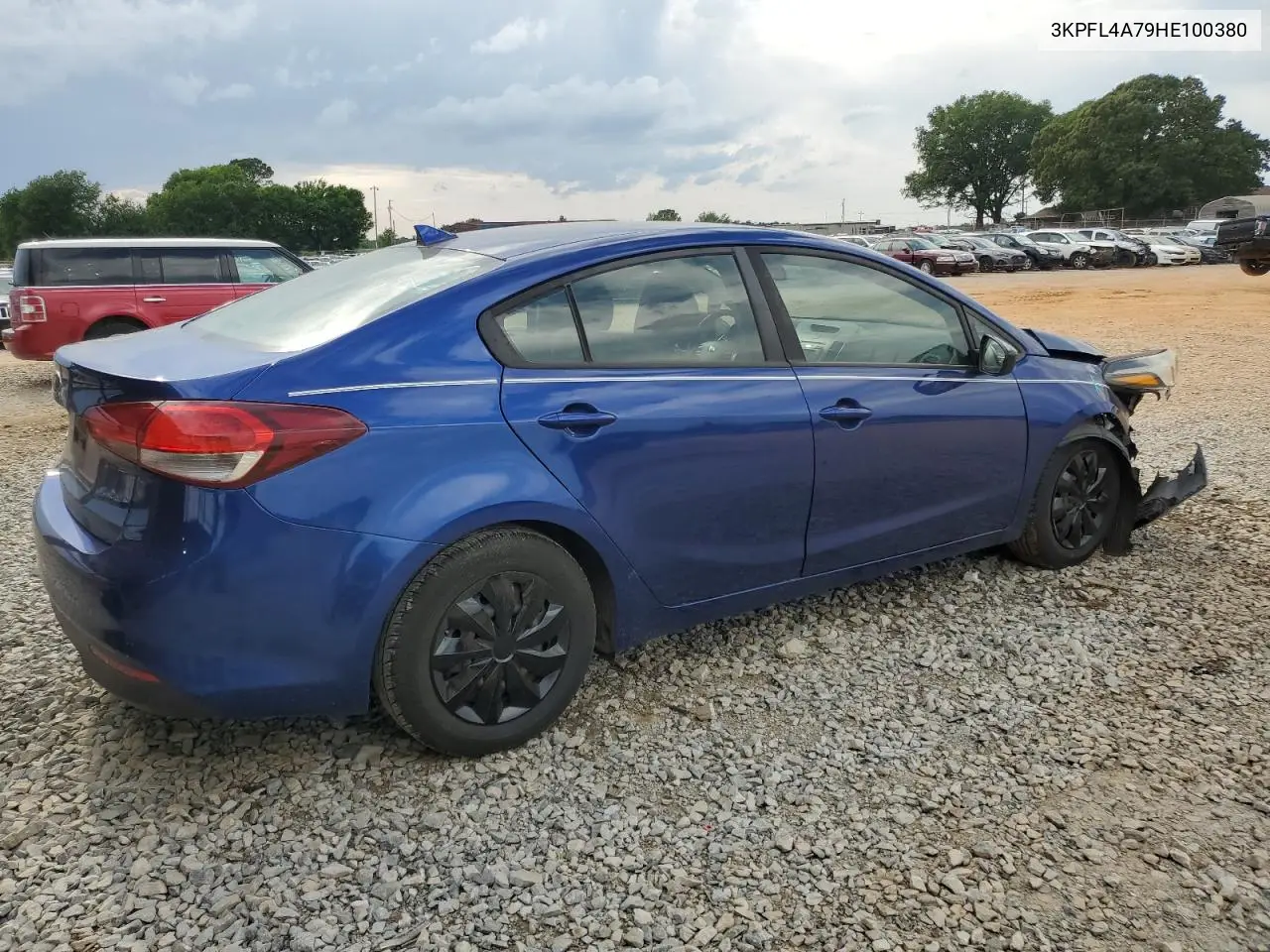2017 Kia Forte Lx VIN: 3KPFL4A79HE100380 Lot: 56755495