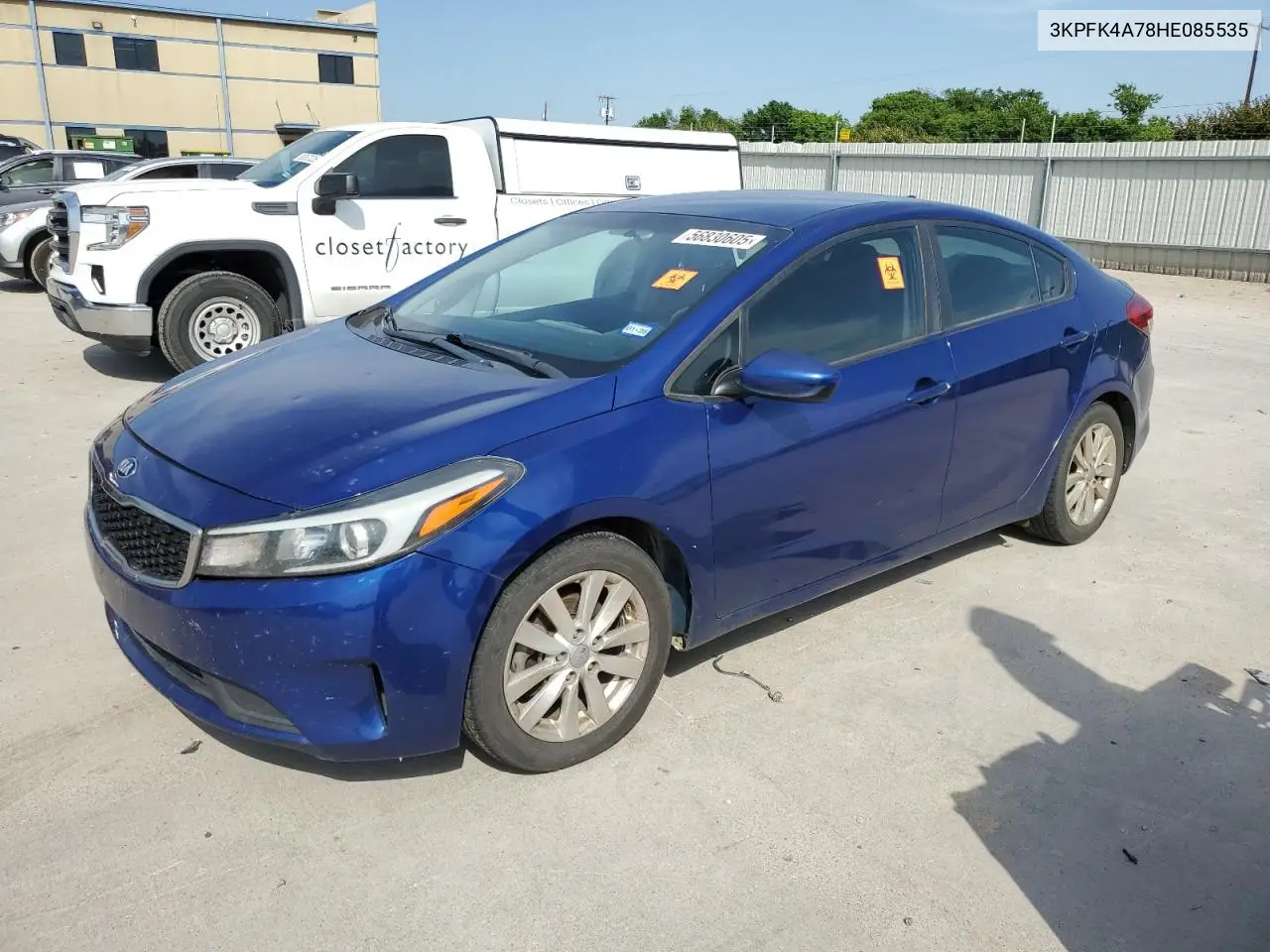 2017 Kia Forte Lx VIN: 3KPFK4A78HE085535 Lot: 56830605