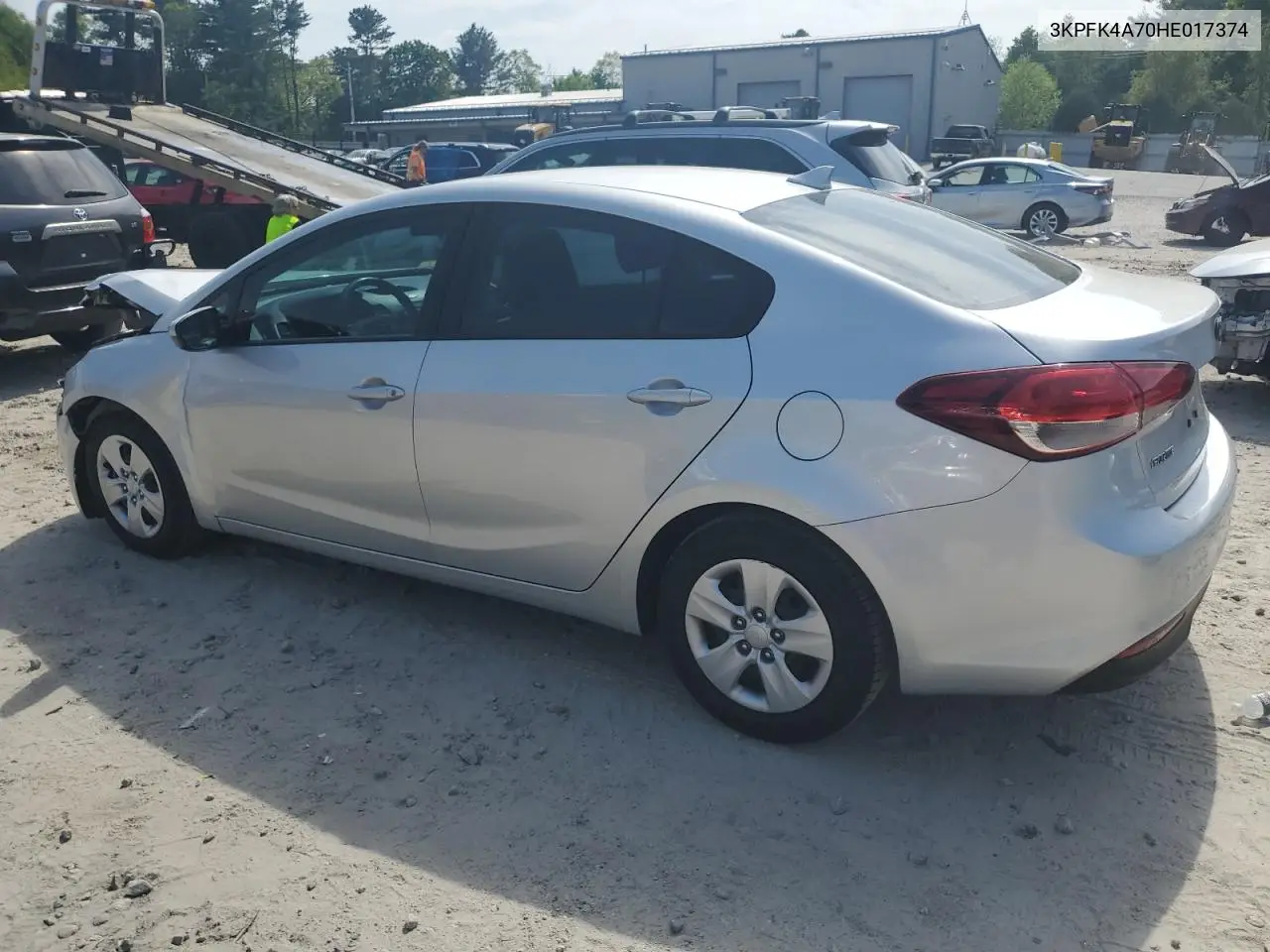 2017 Kia Forte Lx VIN: 3KPFK4A70HE017374 Lot: 56898965