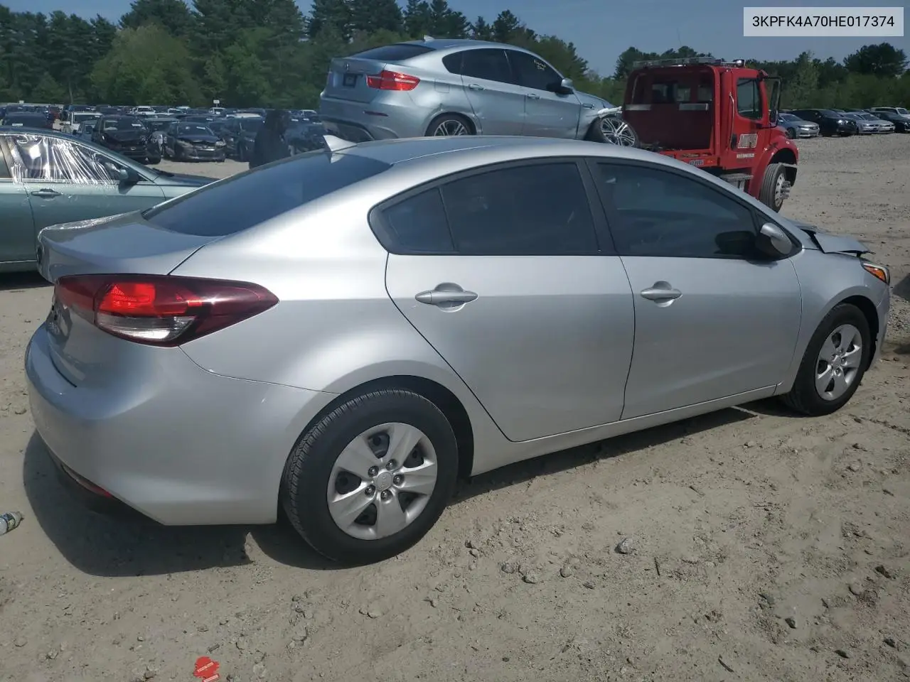 2017 Kia Forte Lx VIN: 3KPFK4A70HE017374 Lot: 56898965