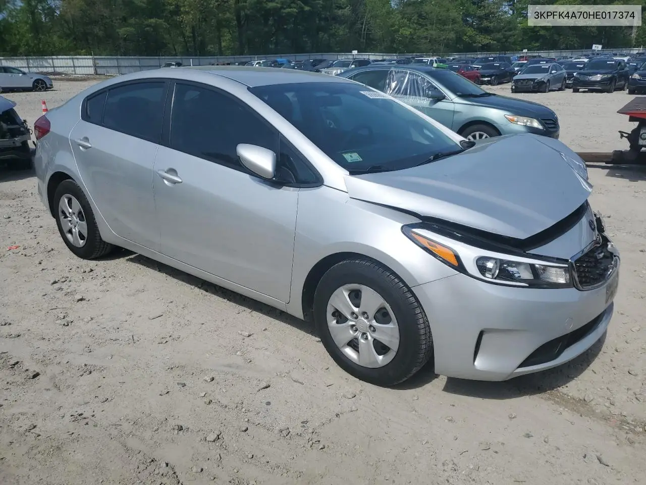2017 Kia Forte Lx VIN: 3KPFK4A70HE017374 Lot: 56898965