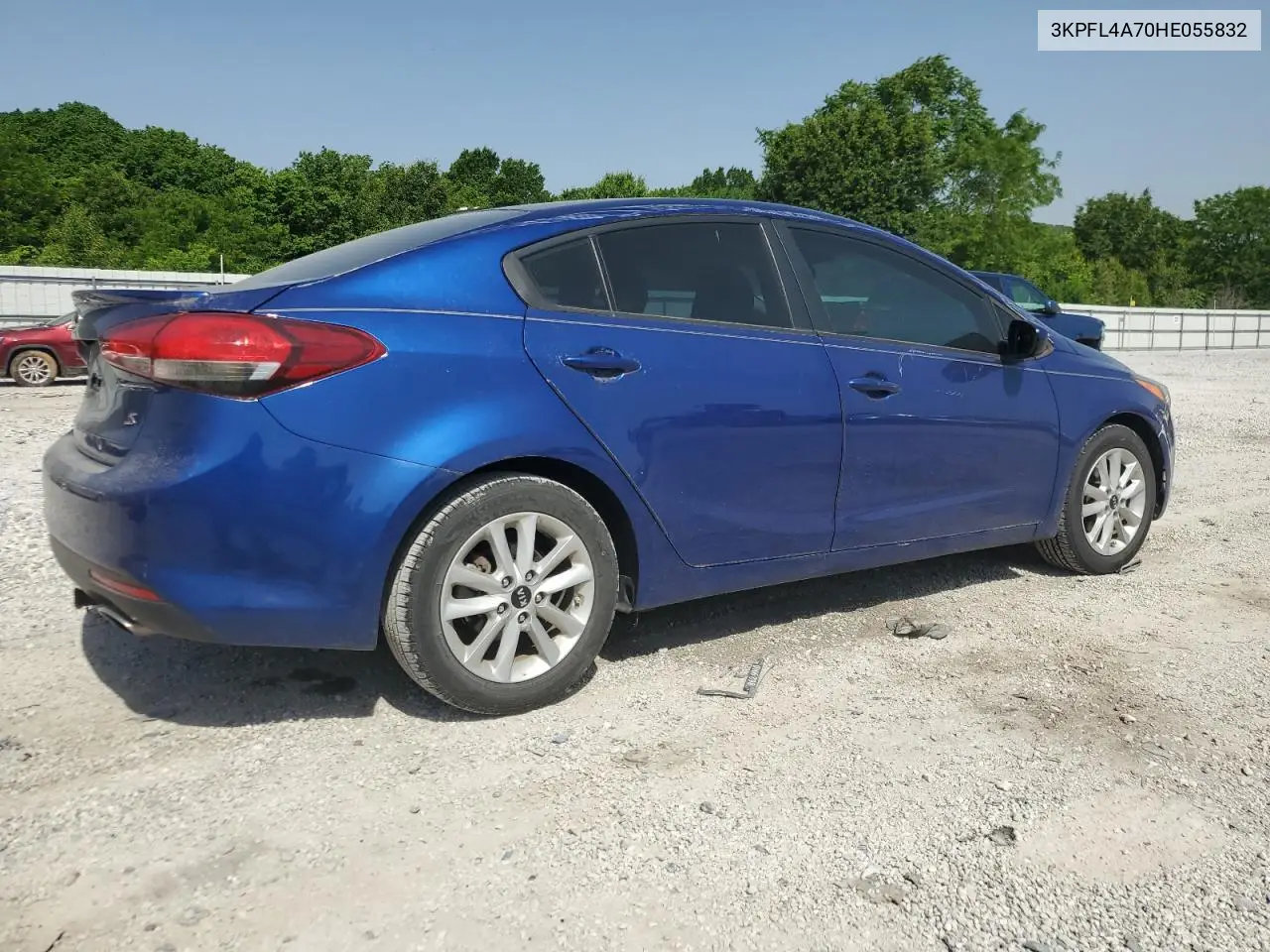 2017 Kia Forte Lx VIN: 3KPFL4A70HE055832 Lot: 56901065