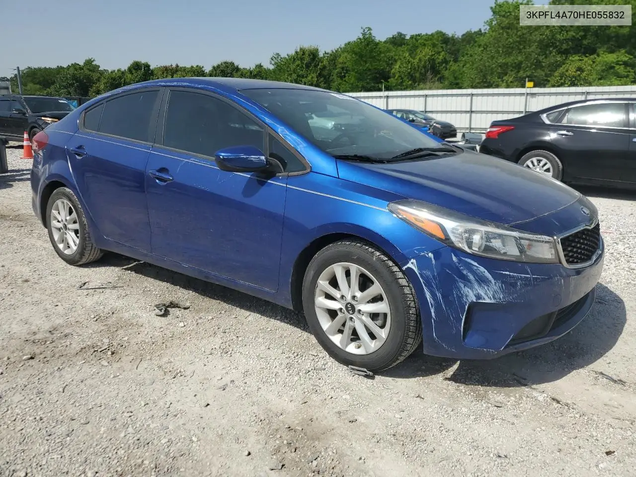 2017 Kia Forte Lx VIN: 3KPFL4A70HE055832 Lot: 56901065