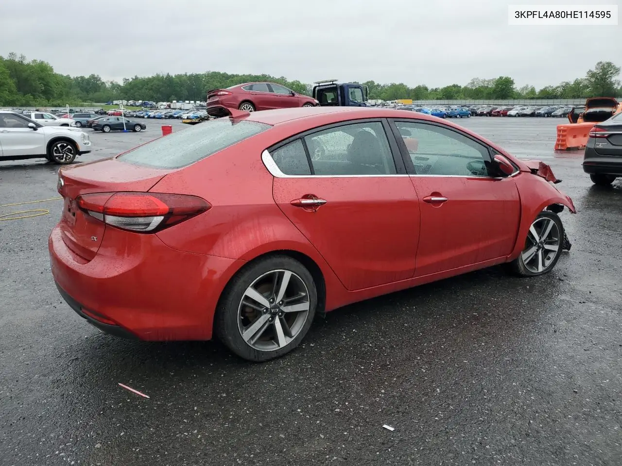 2017 Kia Forte Ex VIN: 3KPFL4A80HE114595 Lot: 56924735