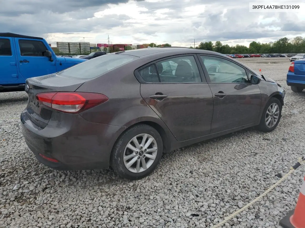 2017 Kia Forte Lx VIN: 3KPFL4A78HE131099 Lot: 57126475