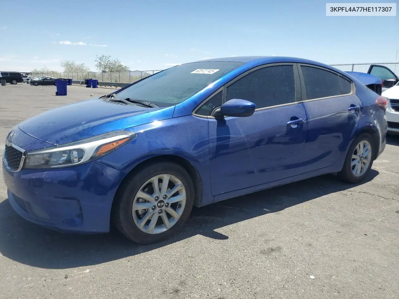 2017 Kia Forte Lx VIN: 3KPFL4A77HE117307 Lot: 60572745
