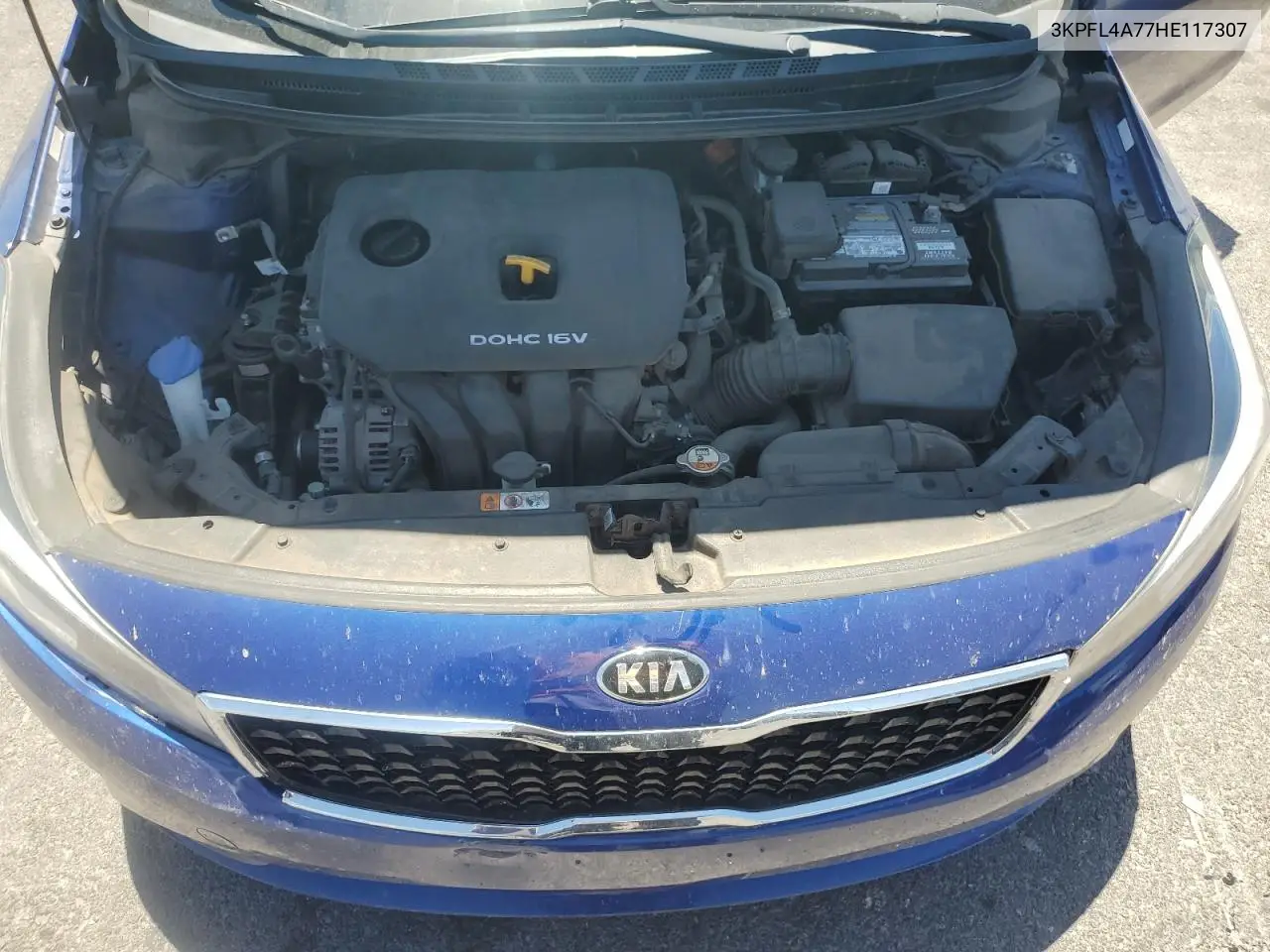 2017 Kia Forte Lx VIN: 3KPFL4A77HE117307 Lot: 60572745