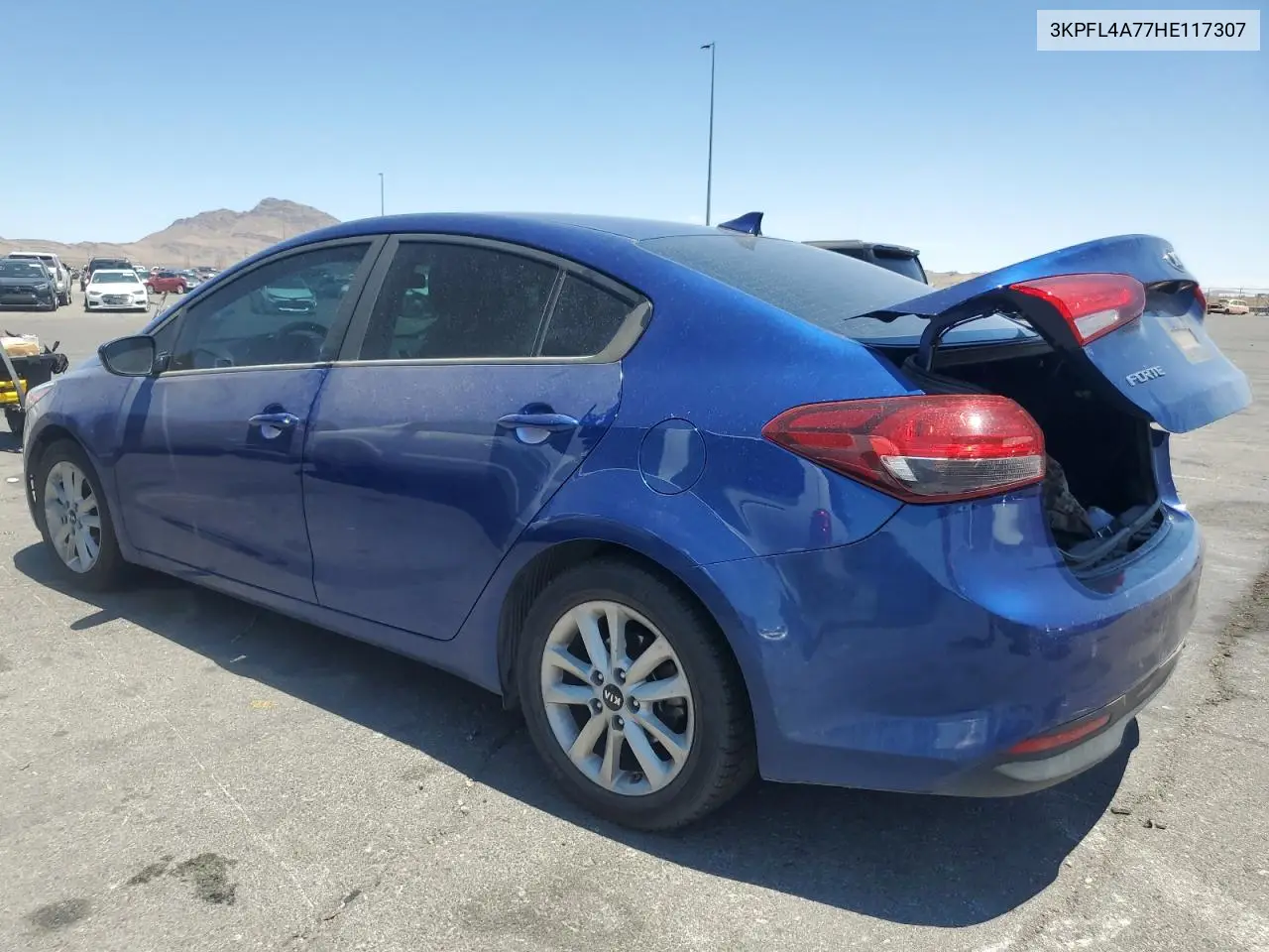 2017 Kia Forte Lx VIN: 3KPFL4A77HE117307 Lot: 60572745