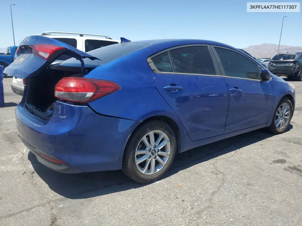 2017 Kia Forte Lx VIN: 3KPFL4A77HE117307 Lot: 60572745