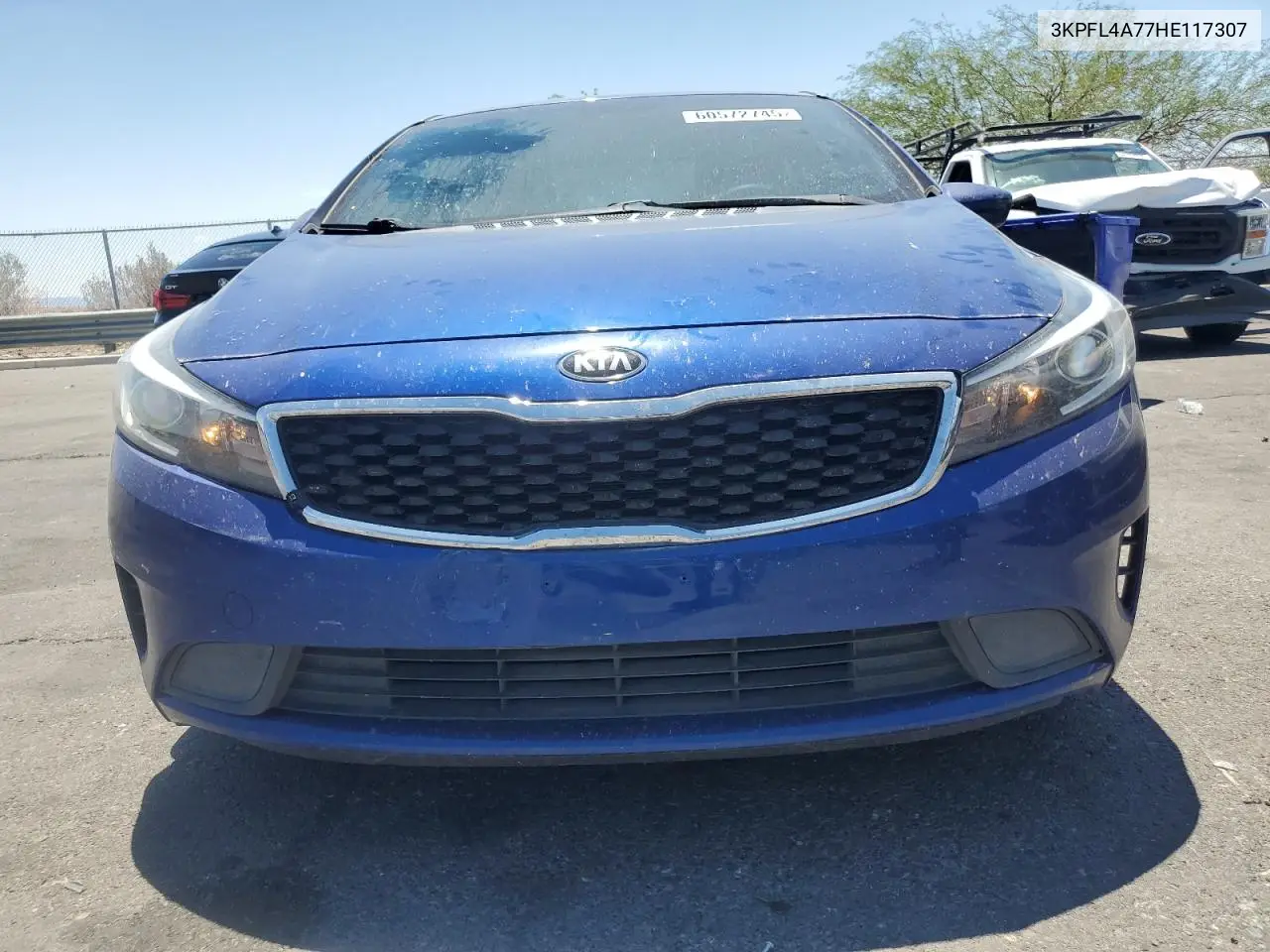 2017 Kia Forte Lx VIN: 3KPFL4A77HE117307 Lot: 60572745