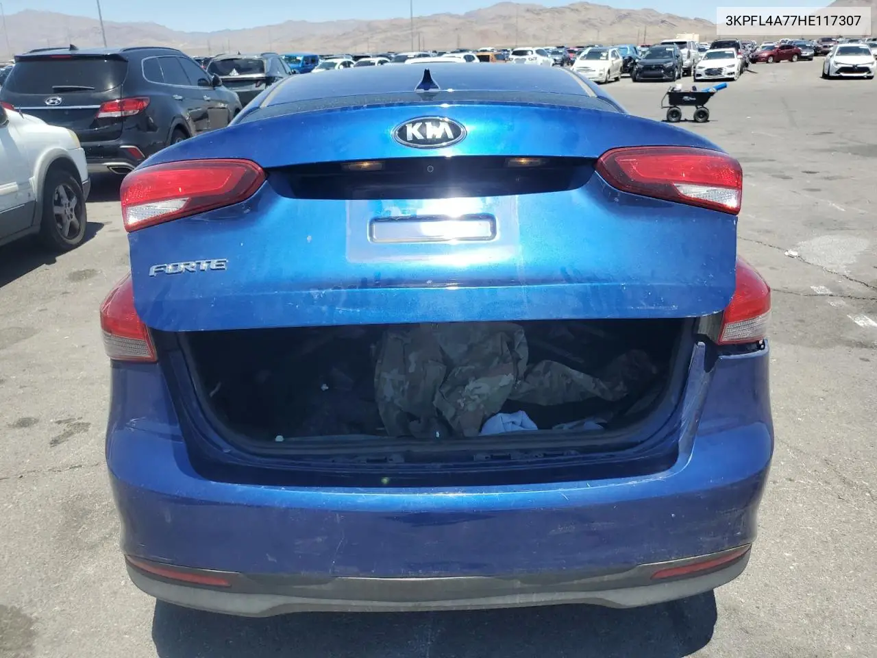 2017 Kia Forte Lx VIN: 3KPFL4A77HE117307 Lot: 60572745