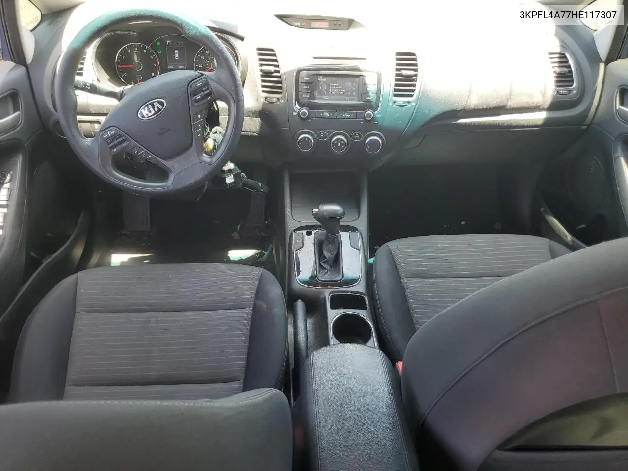 2017 Kia Forte Lx VIN: 3KPFL4A77HE117307 Lot: 60572745
