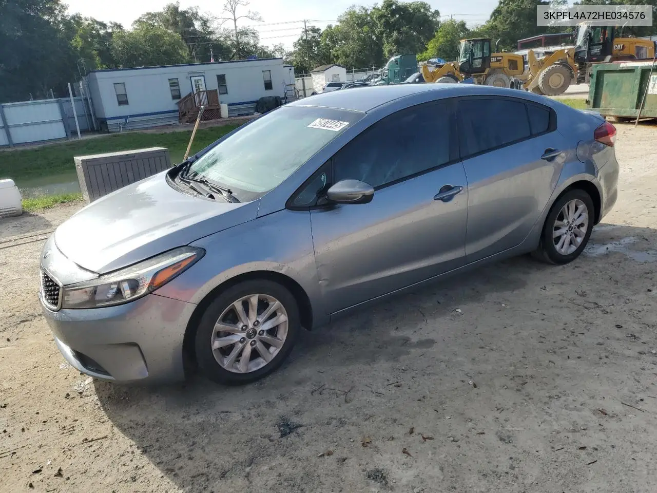 2017 Kia Forte Lx VIN: 3KPFL4A72HE034576 Lot: 60974445