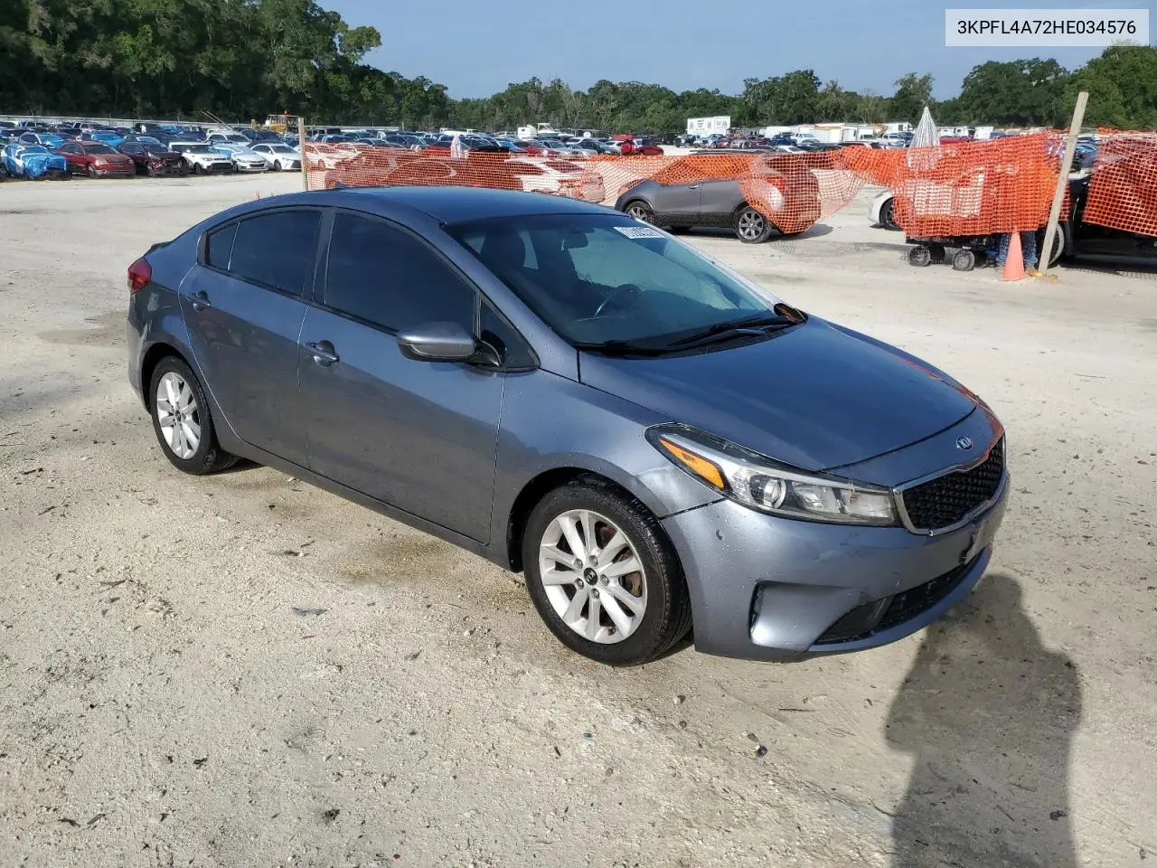 2017 Kia Forte Lx VIN: 3KPFL4A72HE034576 Lot: 60974445
