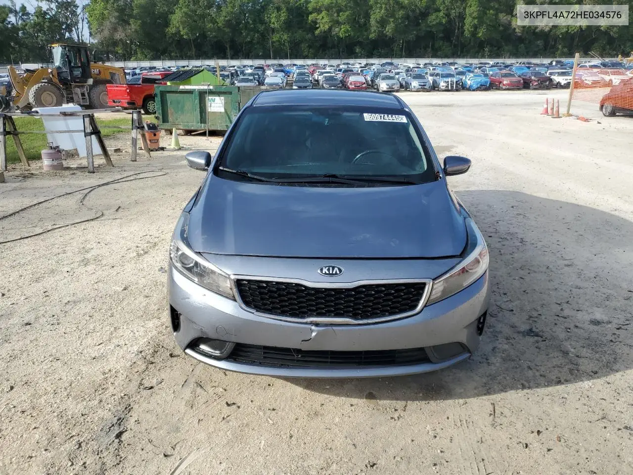2017 Kia Forte Lx VIN: 3KPFL4A72HE034576 Lot: 60974445