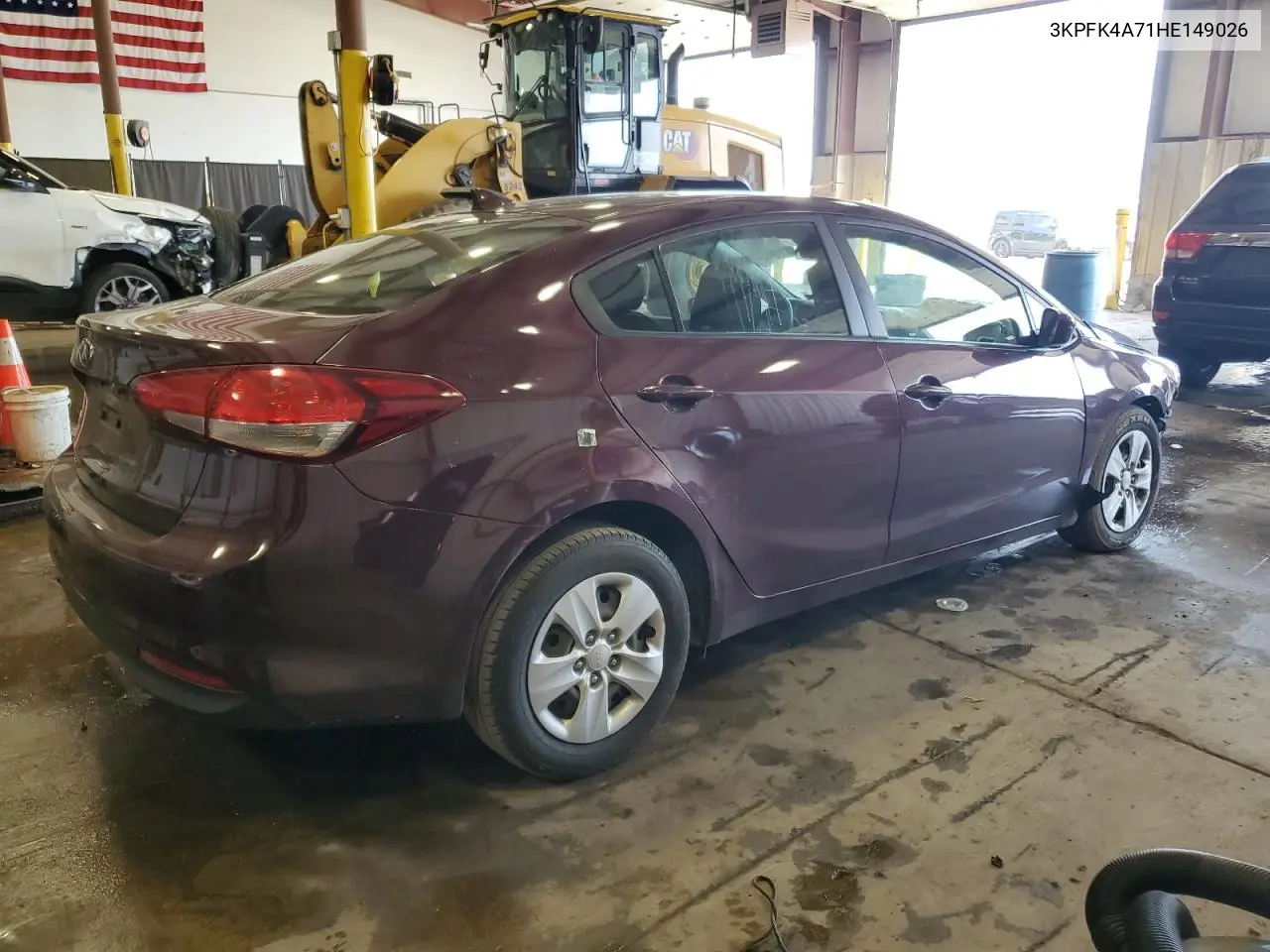 2017 Kia Forte Lx VIN: 3KPFK4A71HE149026 Lot: 62074155