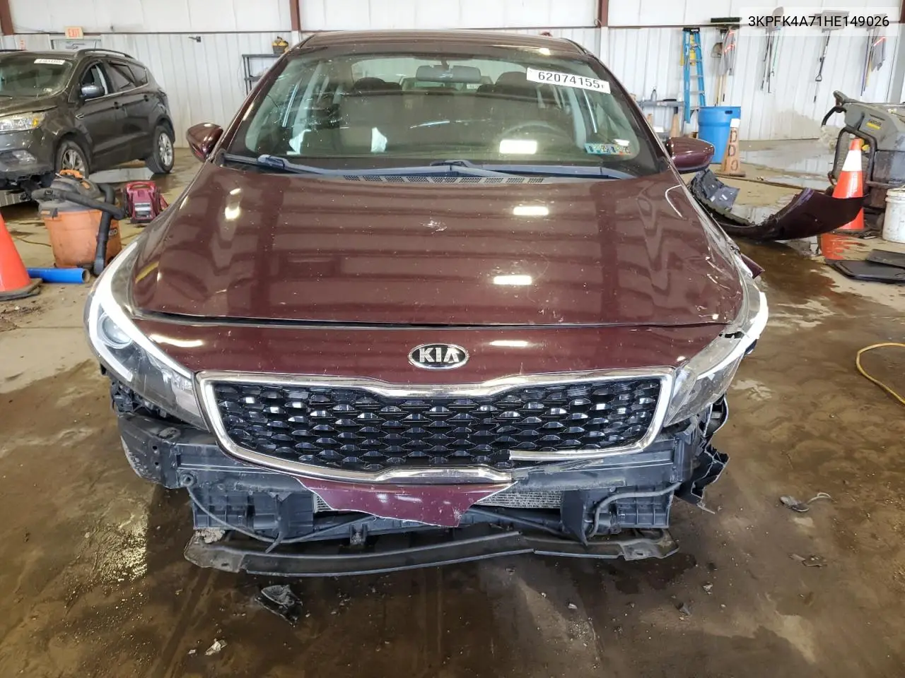 2017 Kia Forte Lx VIN: 3KPFK4A71HE149026 Lot: 62074155