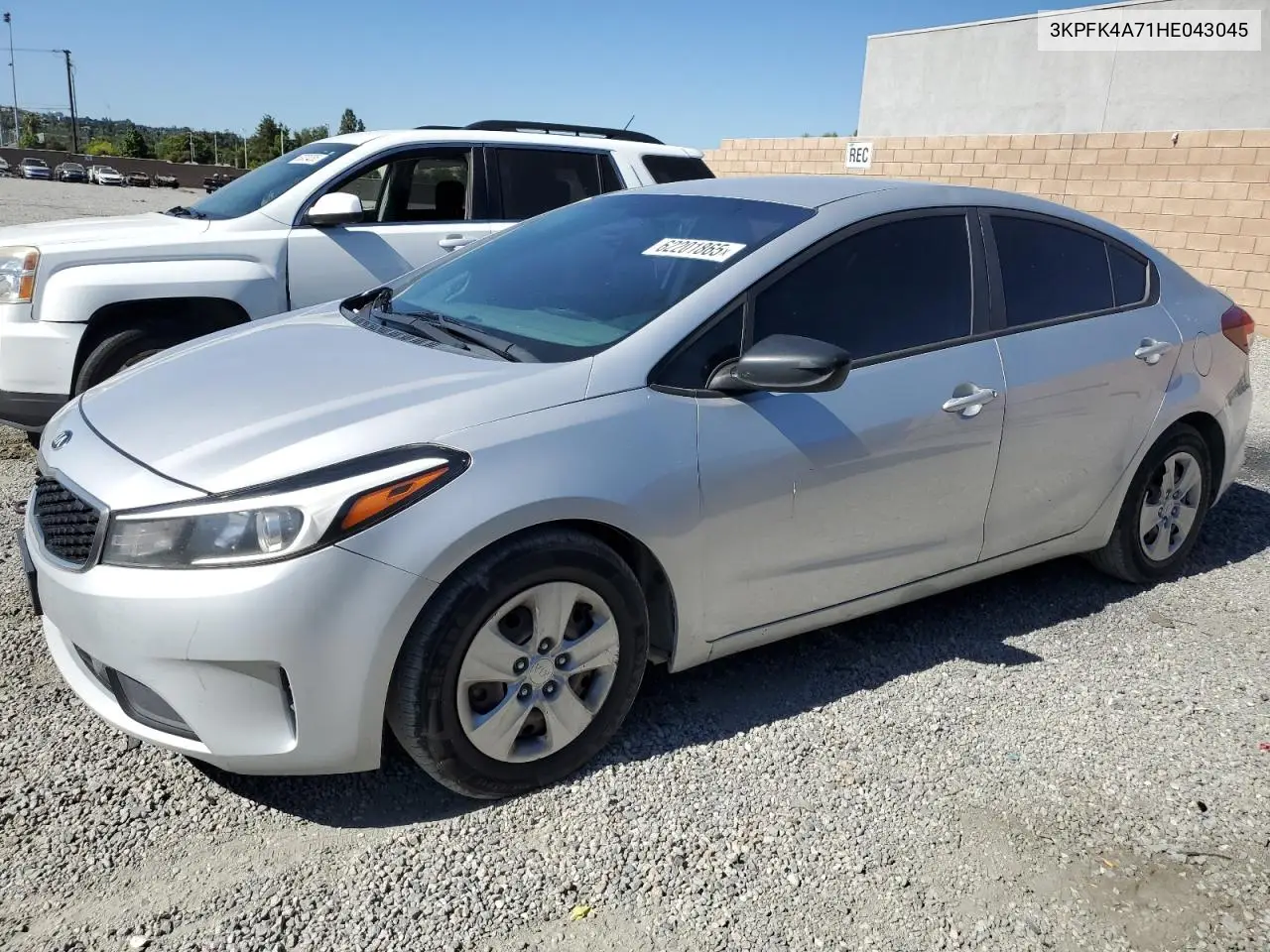 2017 Kia Forte Lx VIN: 3KPFK4A71HE043045 Lot: 62201865