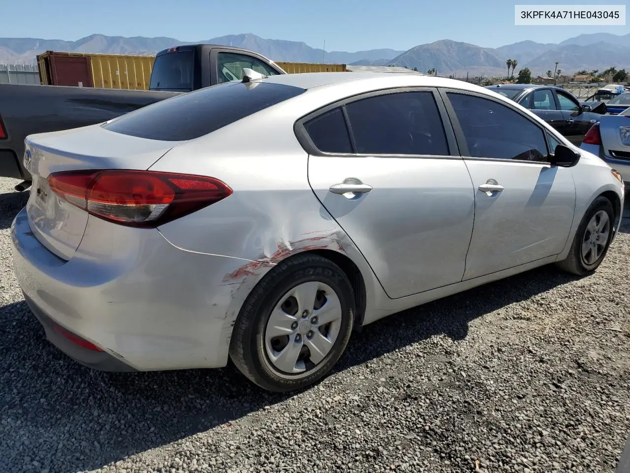 2017 Kia Forte Lx VIN: 3KPFK4A71HE043045 Lot: 62201865