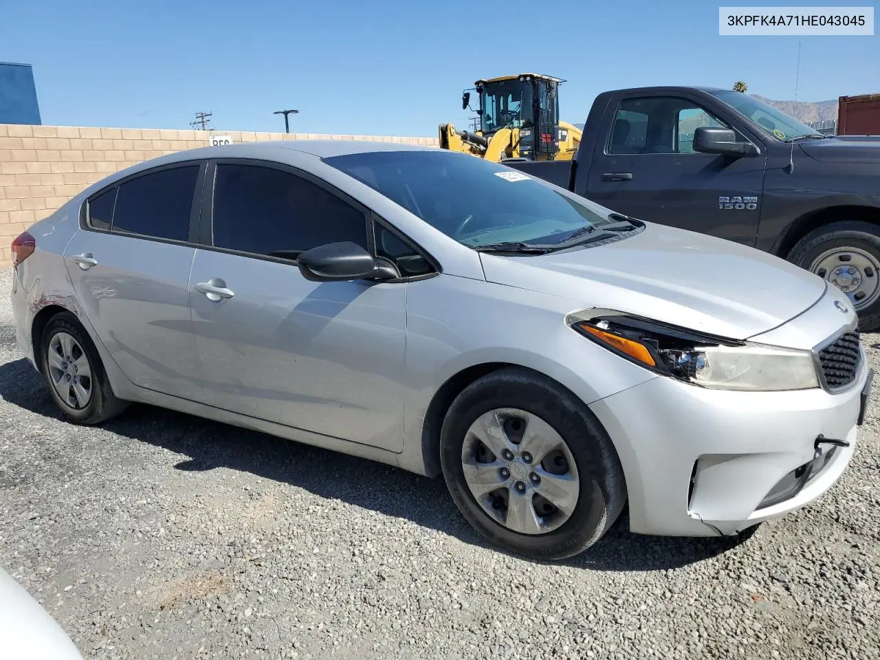 2017 Kia Forte Lx VIN: 3KPFK4A71HE043045 Lot: 62201865