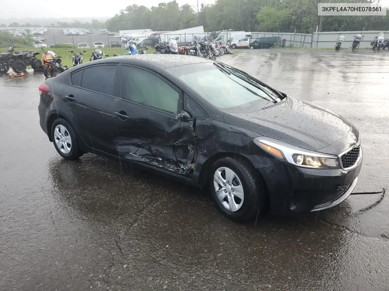 2017 Kia Forte Lx VIN: 3KPFL4A70HE078561 Lot: 62563095