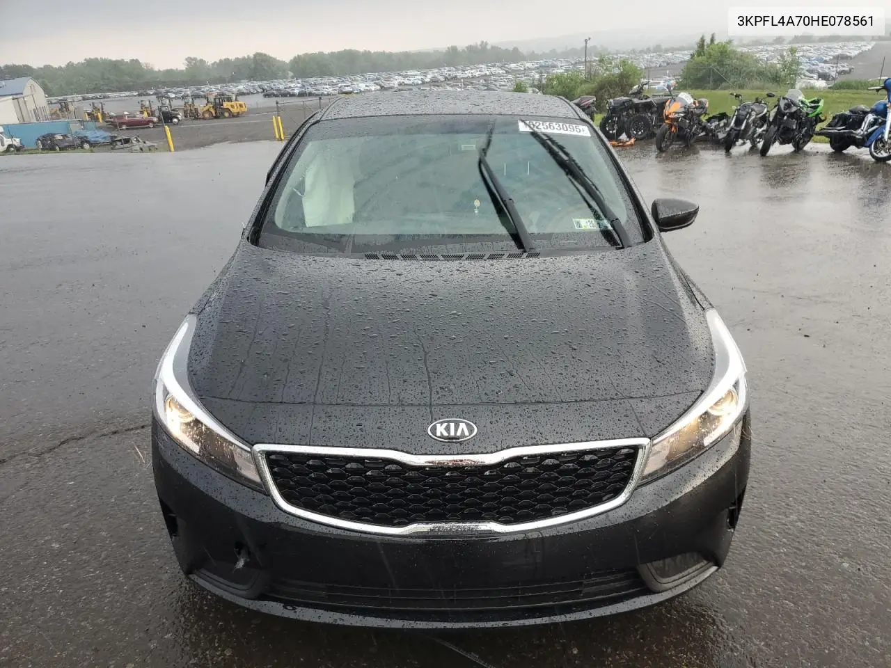 2017 Kia Forte Lx VIN: 3KPFL4A70HE078561 Lot: 62563095