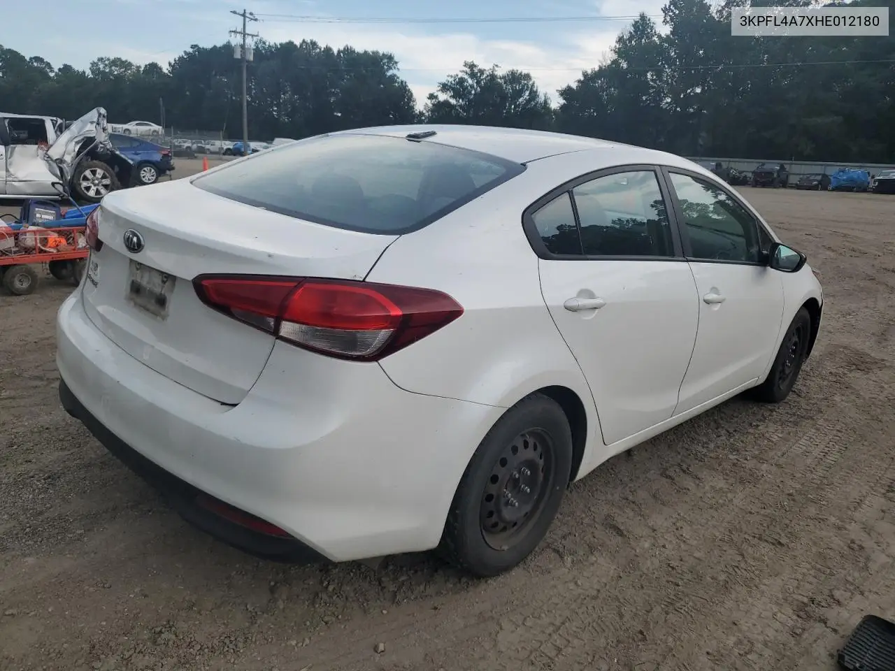 2017 Kia Forte Lx VIN: 3KPFL4A7XHE012180 Lot: 62584295