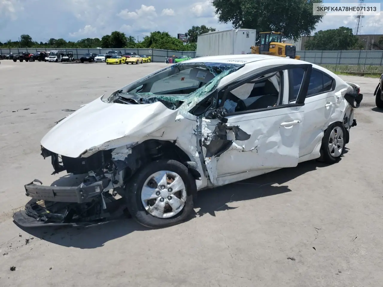 2017 Kia Forte Lx VIN: 3KPFK4A78HE071313 Lot: 62815015