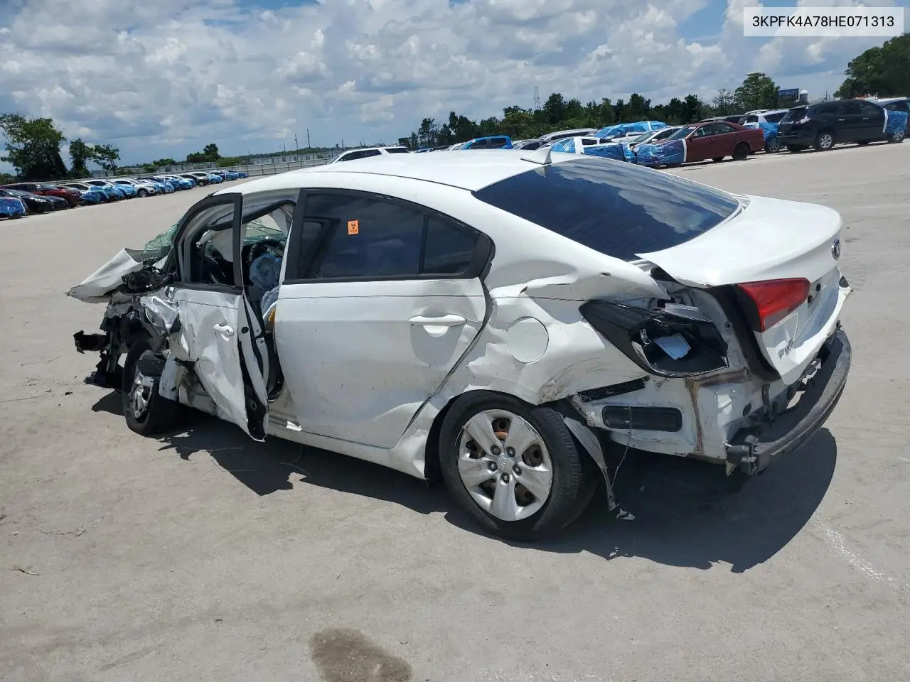 2017 Kia Forte Lx VIN: 3KPFK4A78HE071313 Lot: 62815015