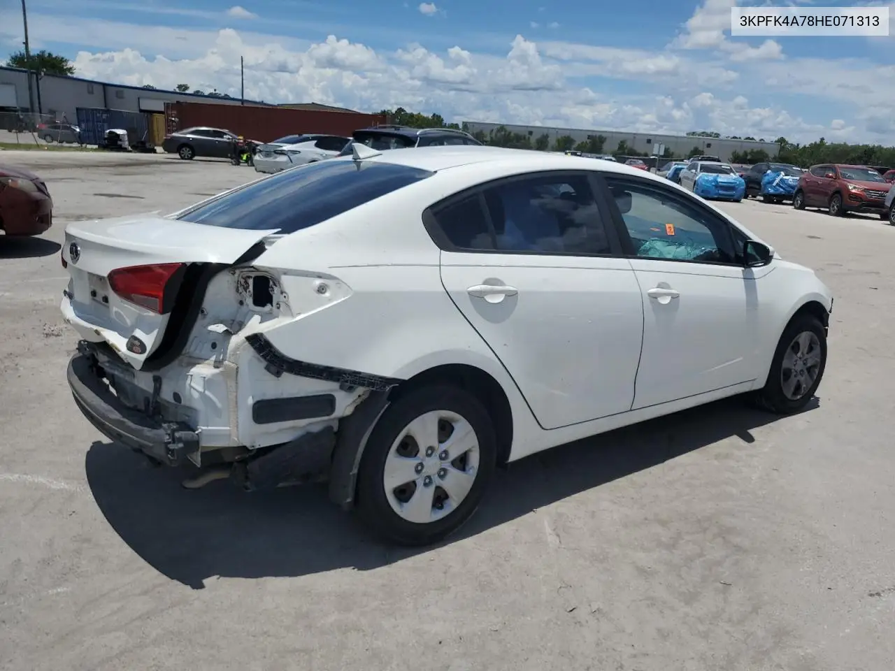 2017 Kia Forte Lx VIN: 3KPFK4A78HE071313 Lot: 62815015