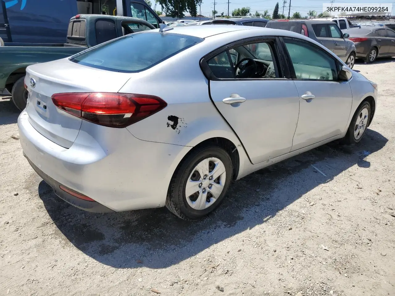 2017 Kia Forte Lx VIN: 3KPFK4A74HE099254 Lot: 62963485
