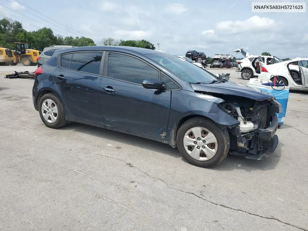 2017 Kia Forte Lx VIN: KNAFK5A83H5721625 Lot: 63021195