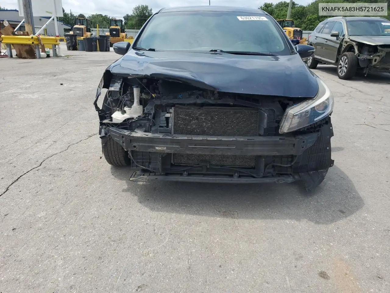 2017 Kia Forte Lx VIN: KNAFK5A83H5721625 Lot: 63021195