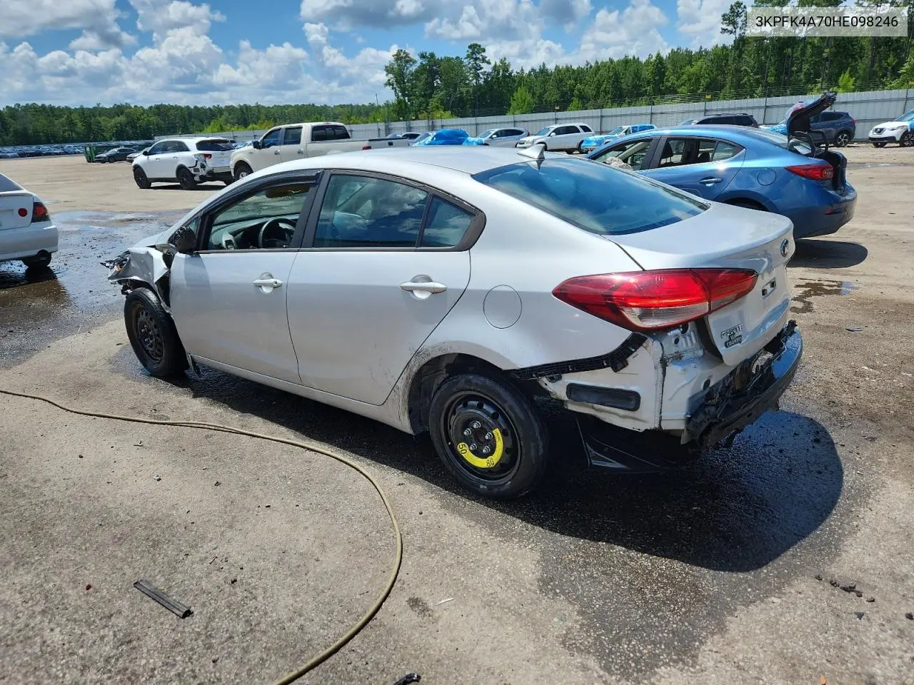 2017 Kia Forte Lx VIN: 3KPFK4A70HE098246 Lot: 63021955