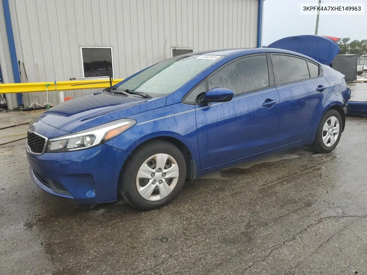 2017 Kia Forte Lx VIN: 3KPFK4A7XHE149963 Lot: 65603955
