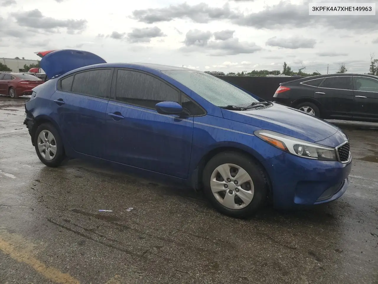 2017 Kia Forte Lx VIN: 3KPFK4A7XHE149963 Lot: 65603955