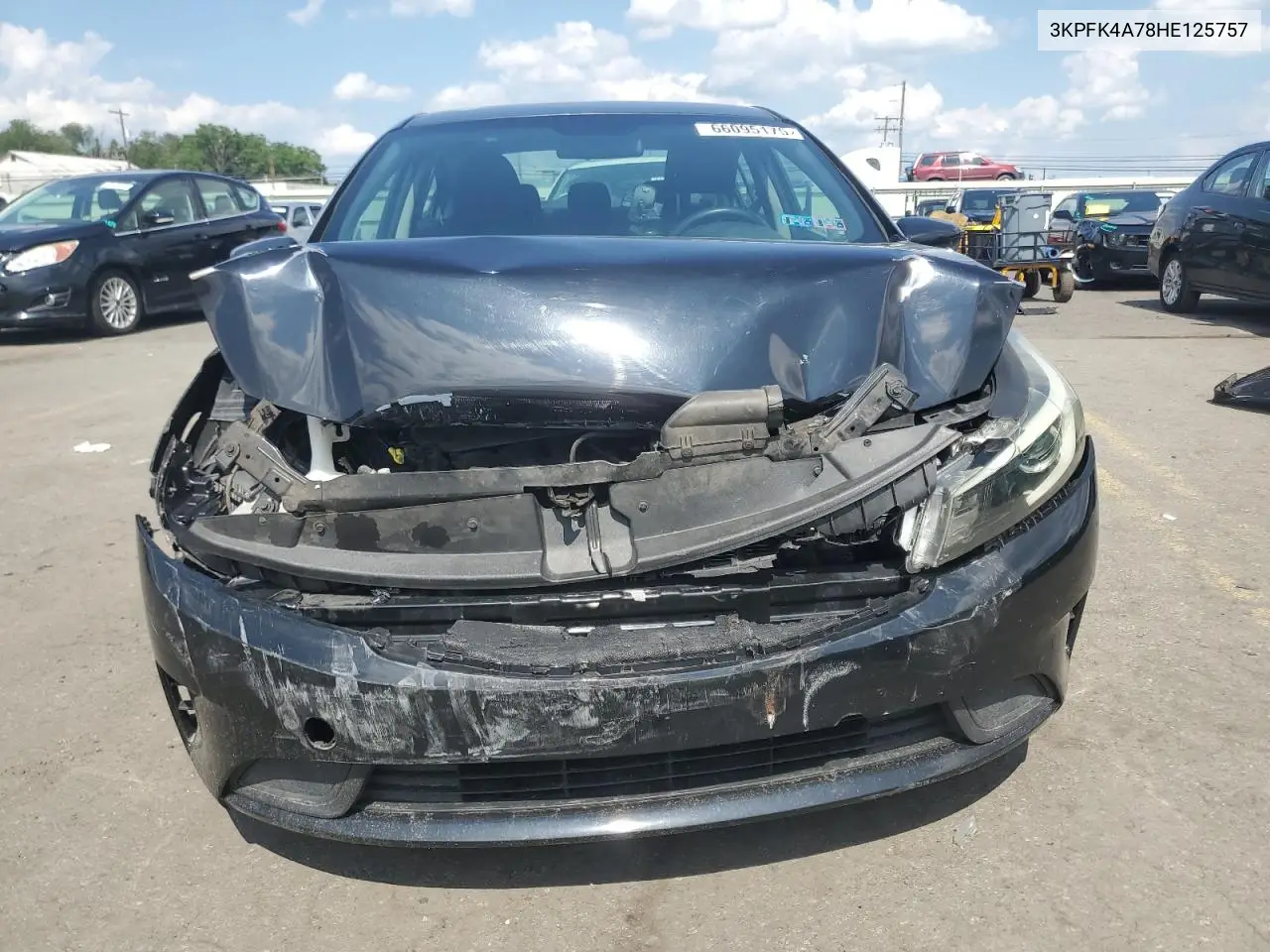 2017 Kia Forte Lx VIN: 3KPFK4A78HE125757 Lot: 66095175
