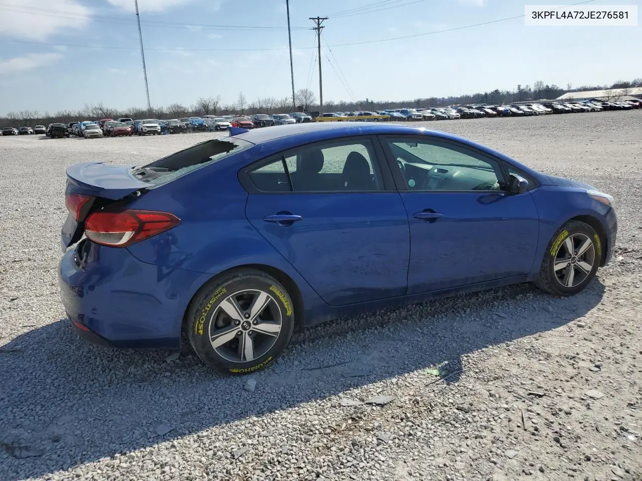 2018 Kia Forte Lx VIN: 3KPFL4A72JE276581 Lot: 48902085
