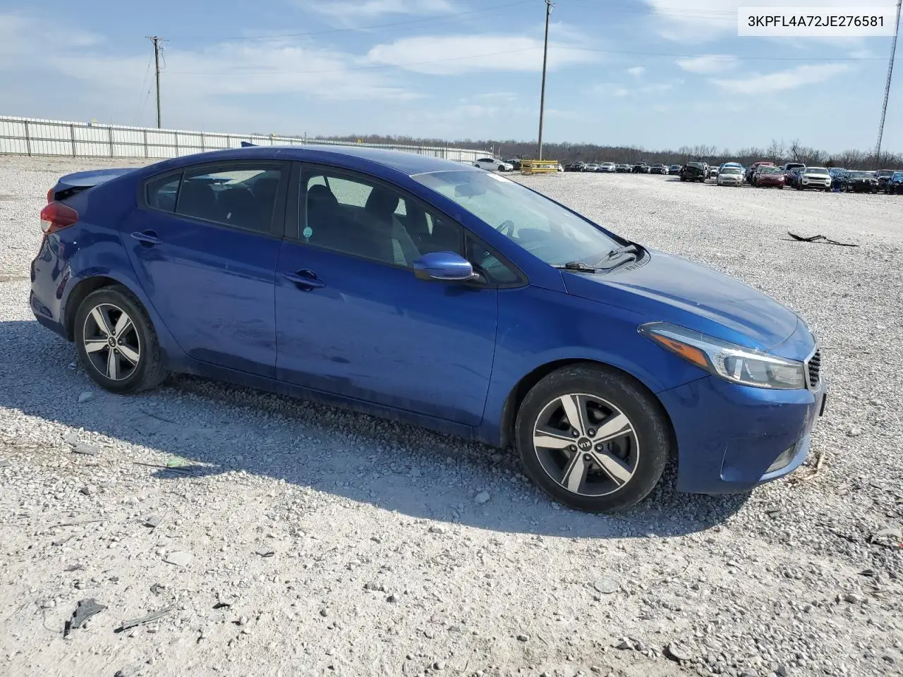 2018 Kia Forte Lx VIN: 3KPFL4A72JE276581 Lot: 48902085