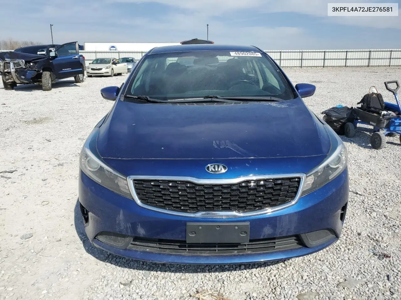 2018 Kia Forte Lx VIN: 3KPFL4A72JE276581 Lot: 48902085