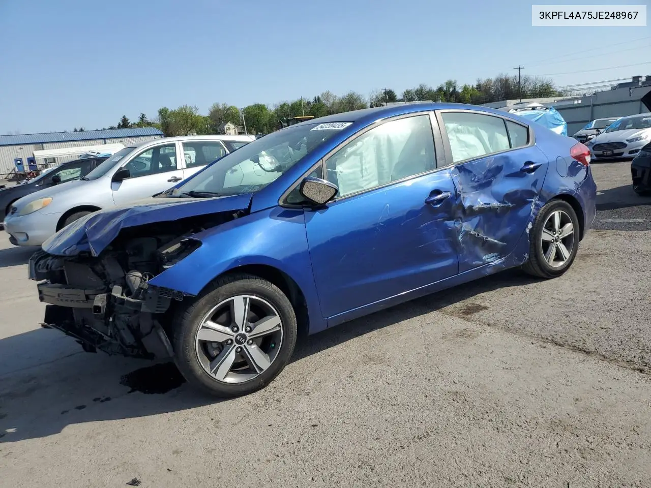 2018 Kia Forte Lx VIN: 3KPFL4A75JE248967 Lot: 54239435