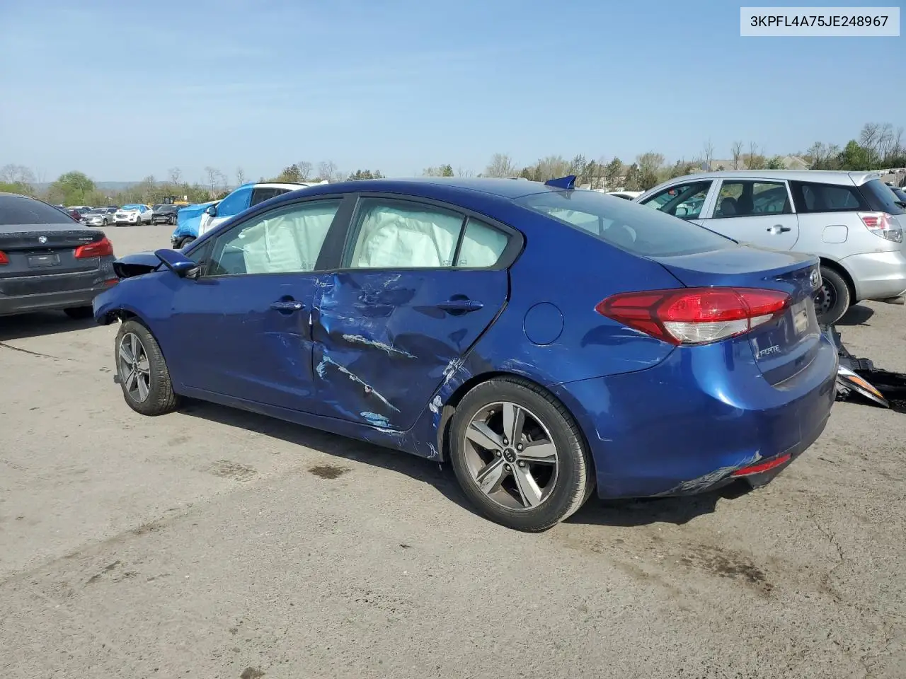 2018 Kia Forte Lx VIN: 3KPFL4A75JE248967 Lot: 54239435