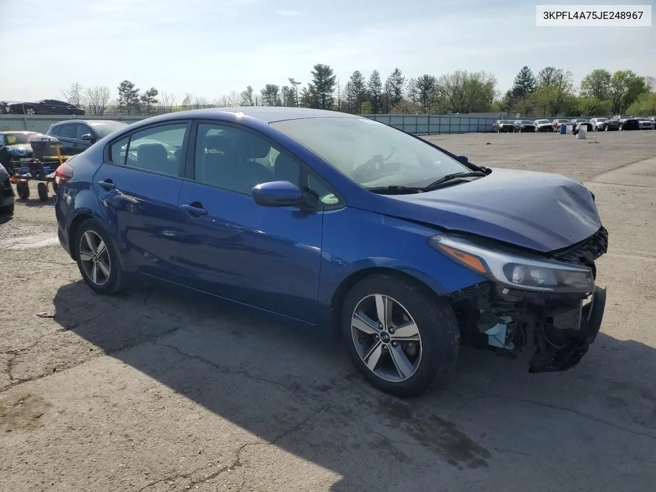 2018 Kia Forte Lx VIN: 3KPFL4A75JE248967 Lot: 54239435