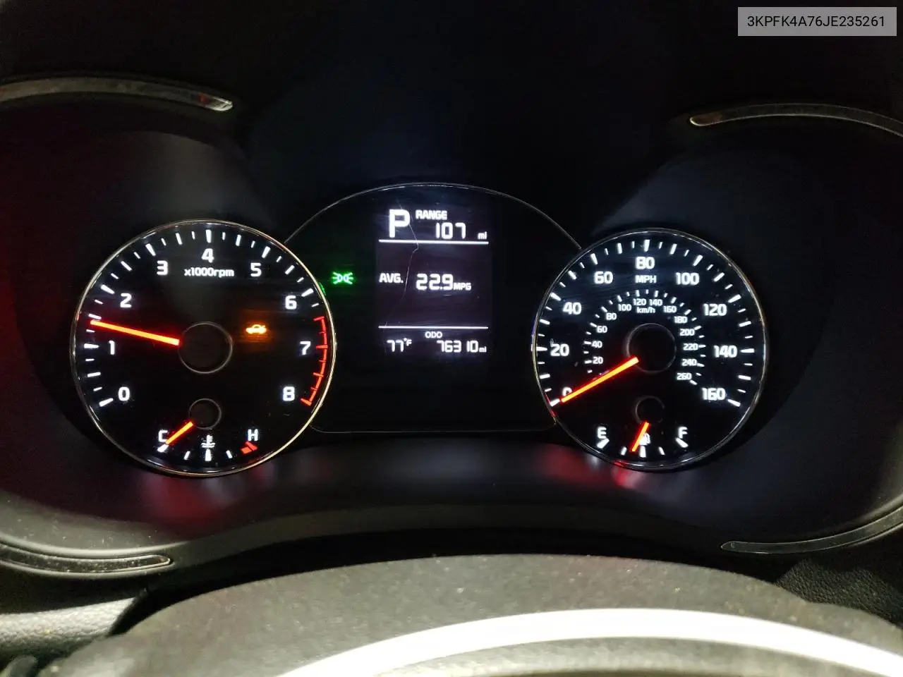 2018 Kia Forte Lx VIN: 3KPFK4A76JE235261 Lot: 57119065