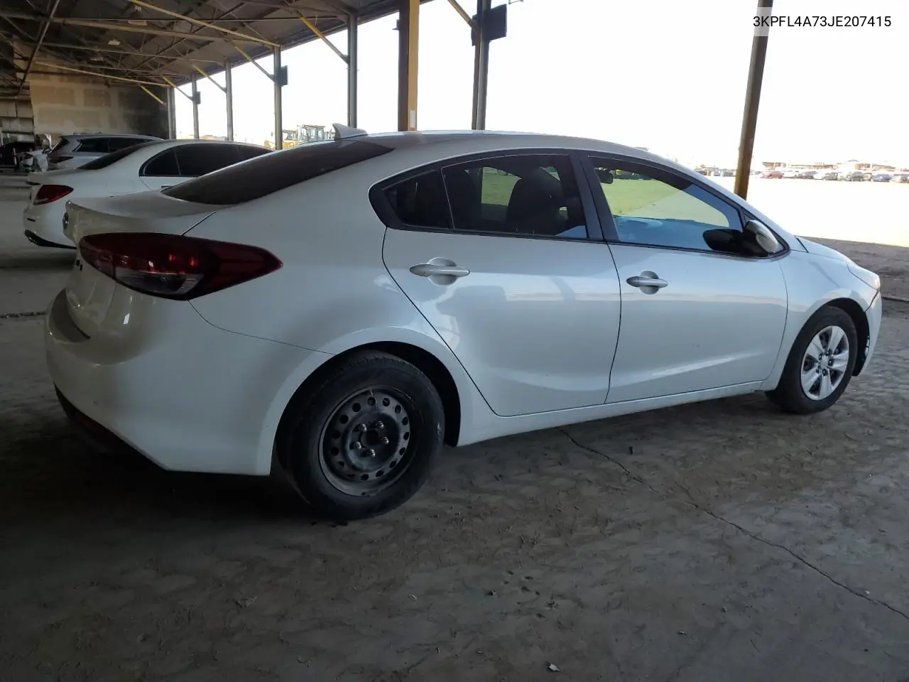 2018 Kia Forte Lx VIN: 3KPFL4A73JE207415 Lot: 63018215