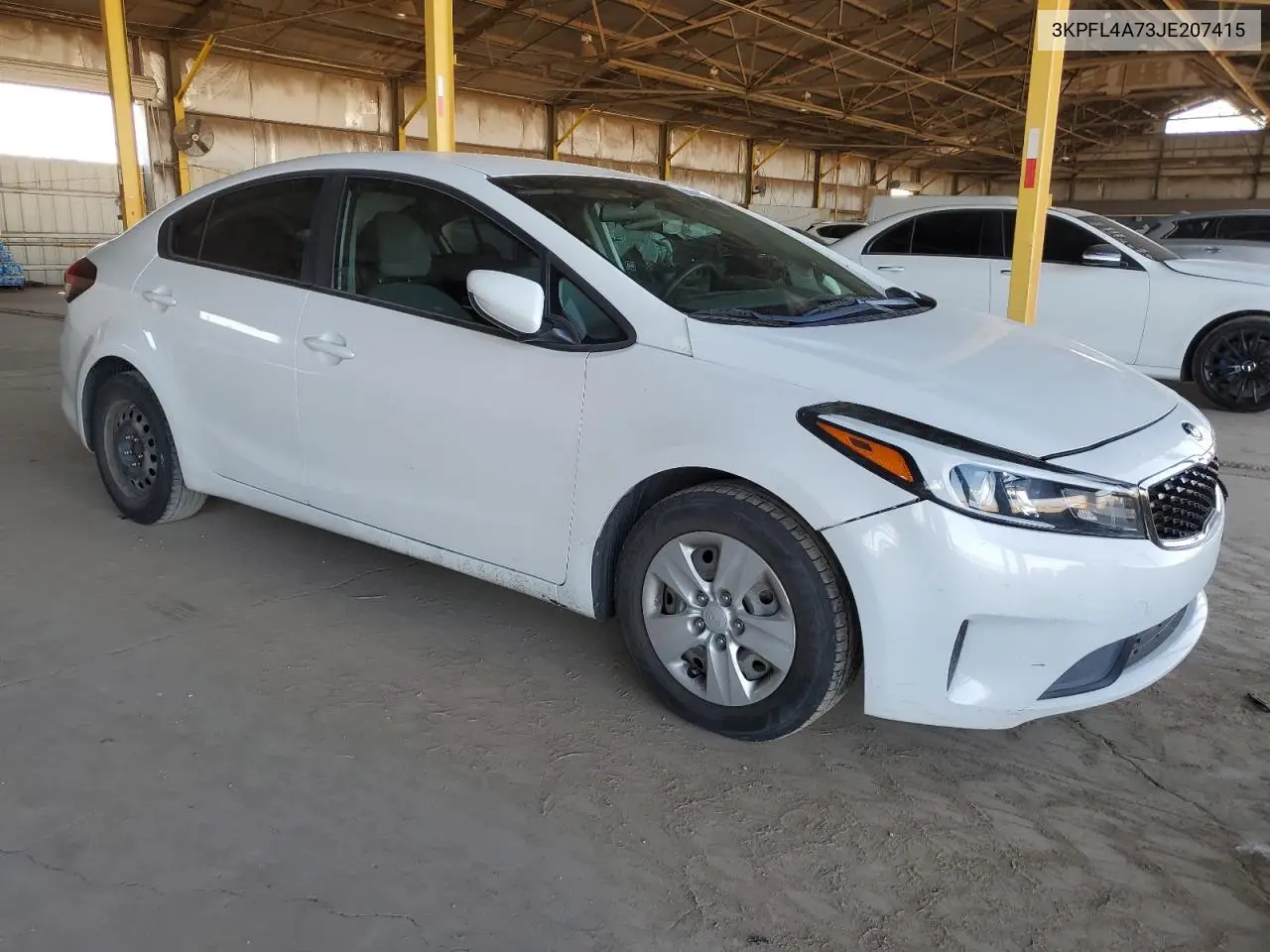 2018 Kia Forte Lx VIN: 3KPFL4A73JE207415 Lot: 63018215