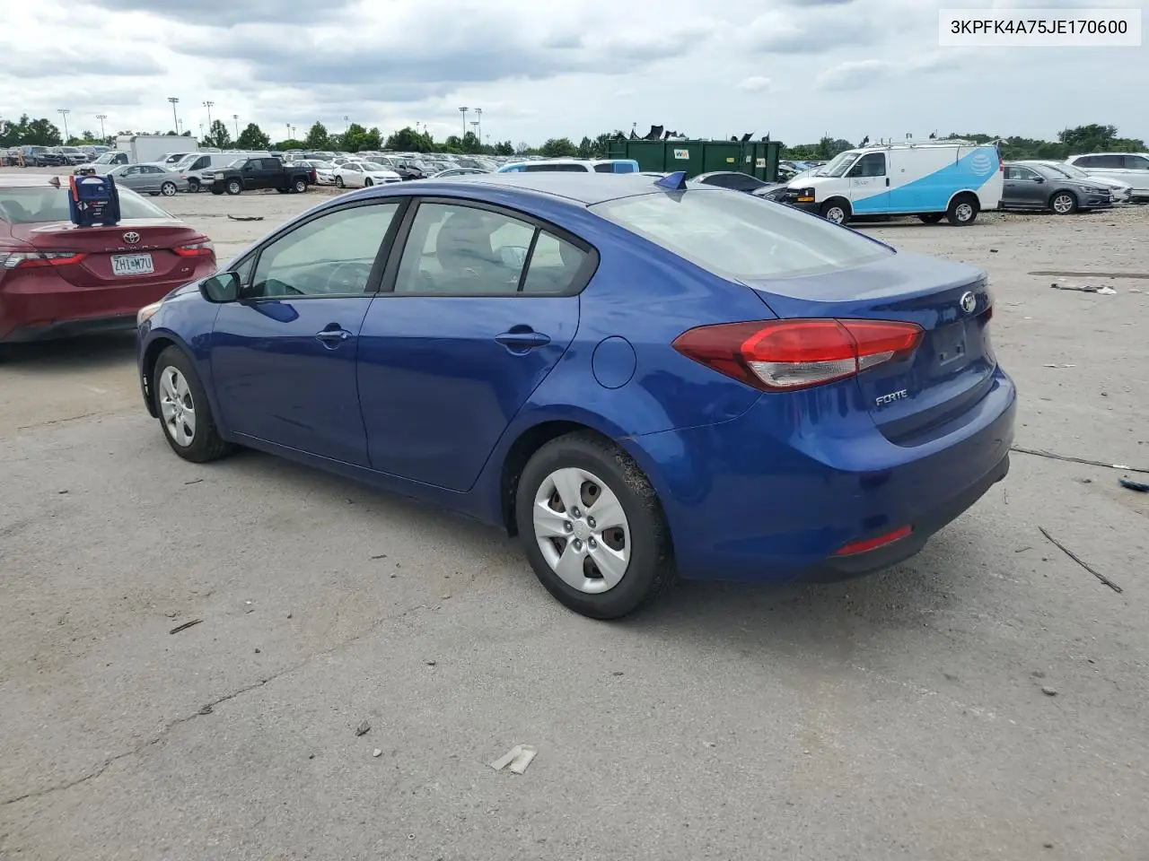 2018 Kia Forte Lx VIN: 3KPFK4A75JE170600 Lot: 63054495
