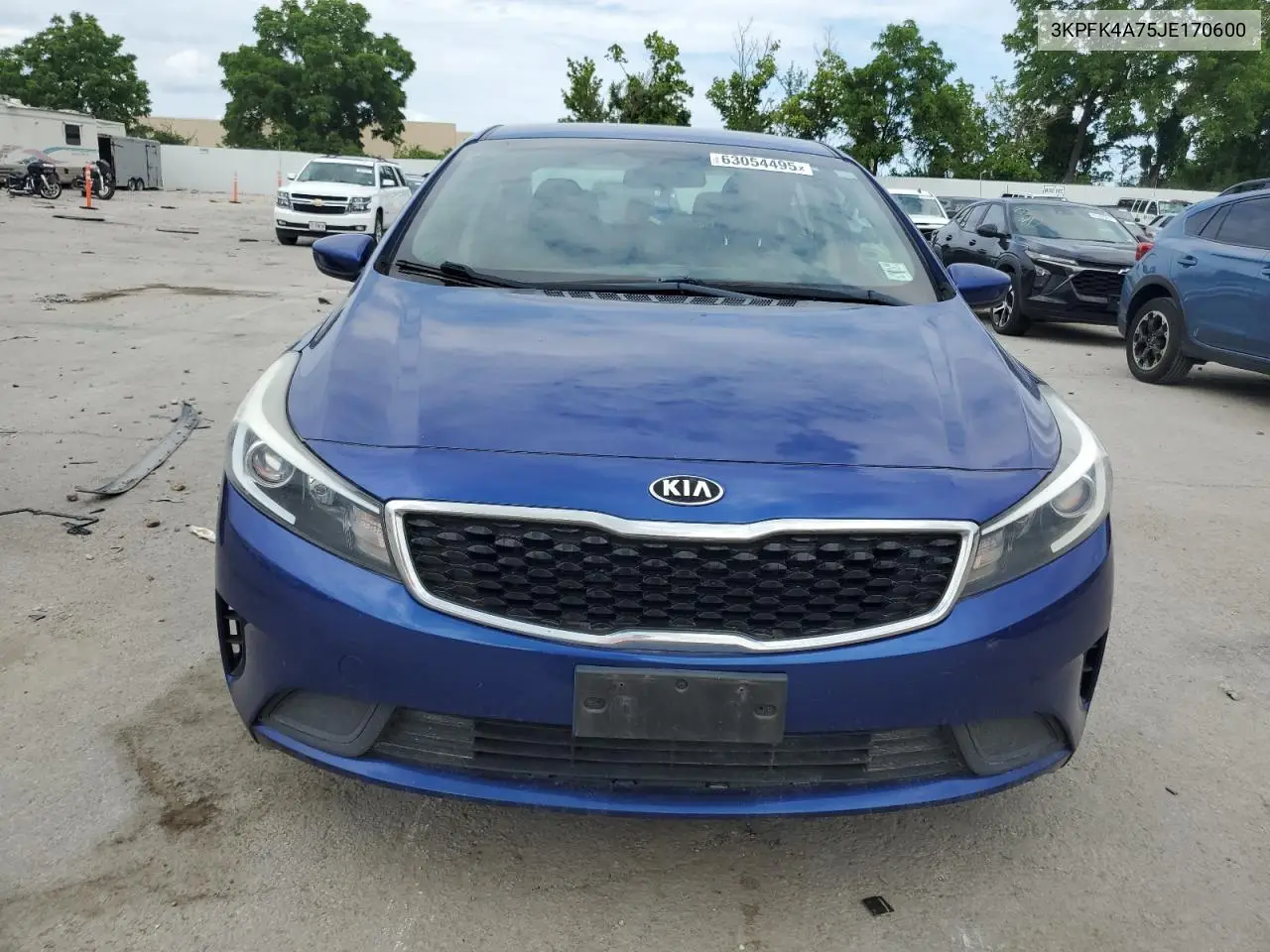 2018 Kia Forte Lx VIN: 3KPFK4A75JE170600 Lot: 63054495