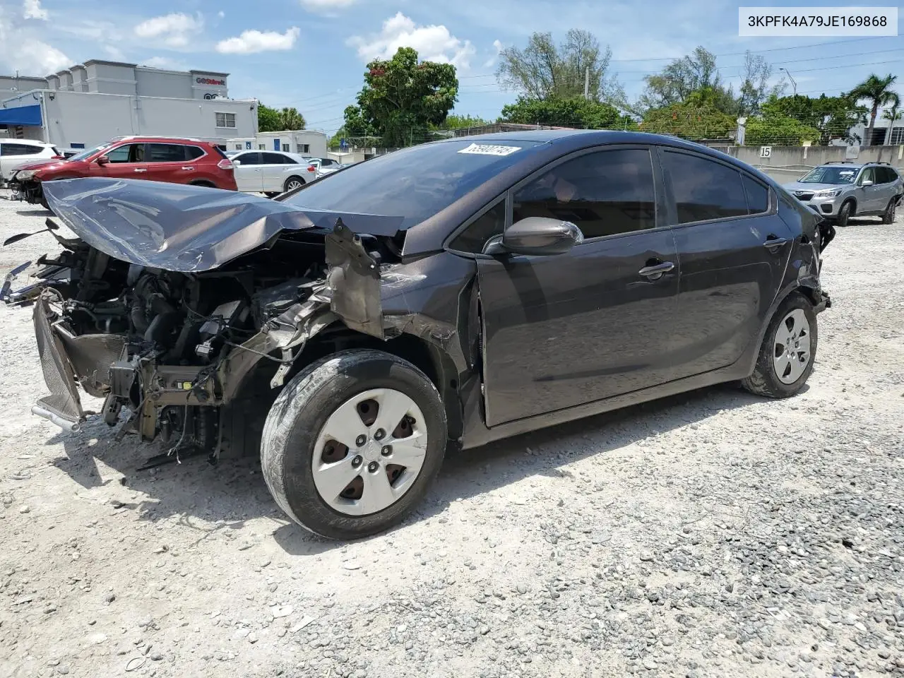 2018 Kia Forte Lx VIN: 3KPFK4A79JE169868 Lot: 65900745